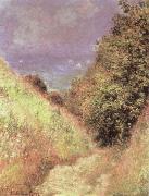 Claude Monet The Path at La Cavee at Pourville painting
